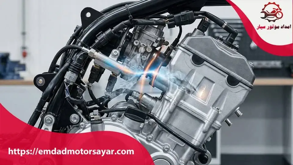 علت خفه کردن موتور سیکلت انژکتوری