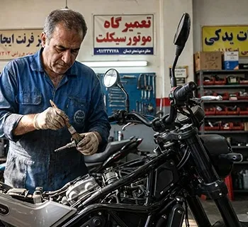رفع خفگی موتور سیکلت انژکتور