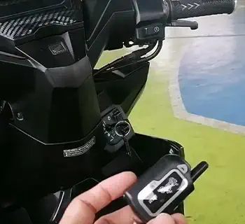 طریقه روشن كردن موتور کلیک با ریموت