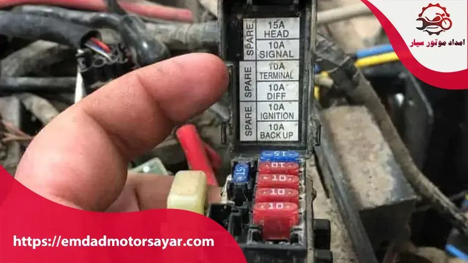 علت فیوز سوزاندن موتور سیکلت