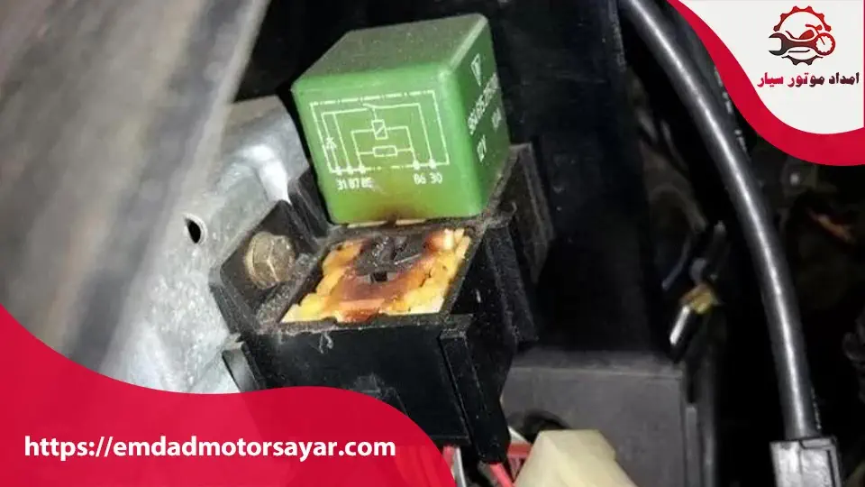 دلایل خرابی رله موتور سیکلت انژکتوری