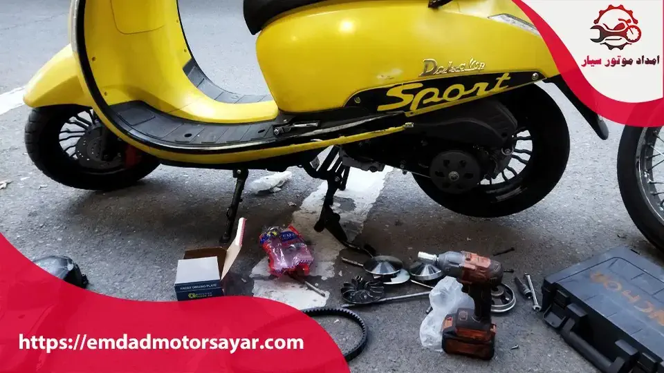 علائم خرابی تسمه موتور سیکلت
